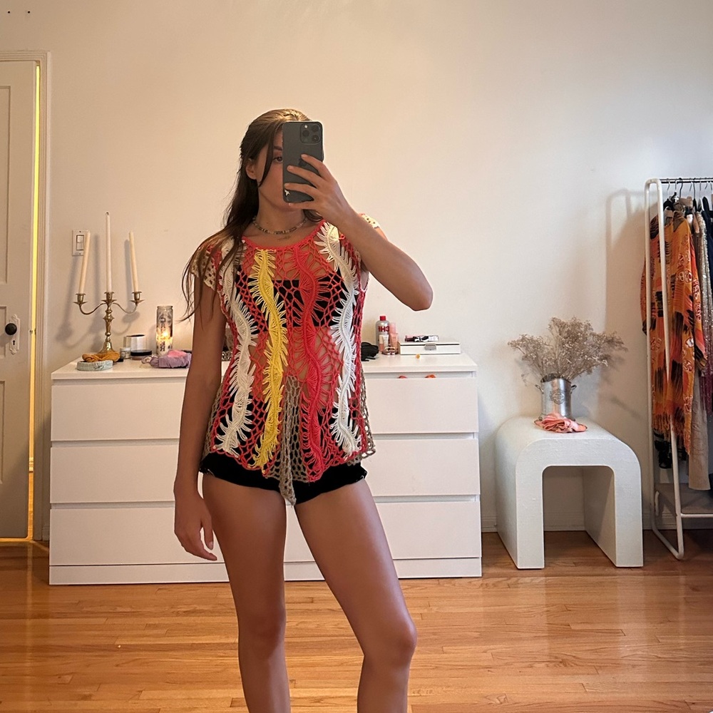 Vintage crochet top